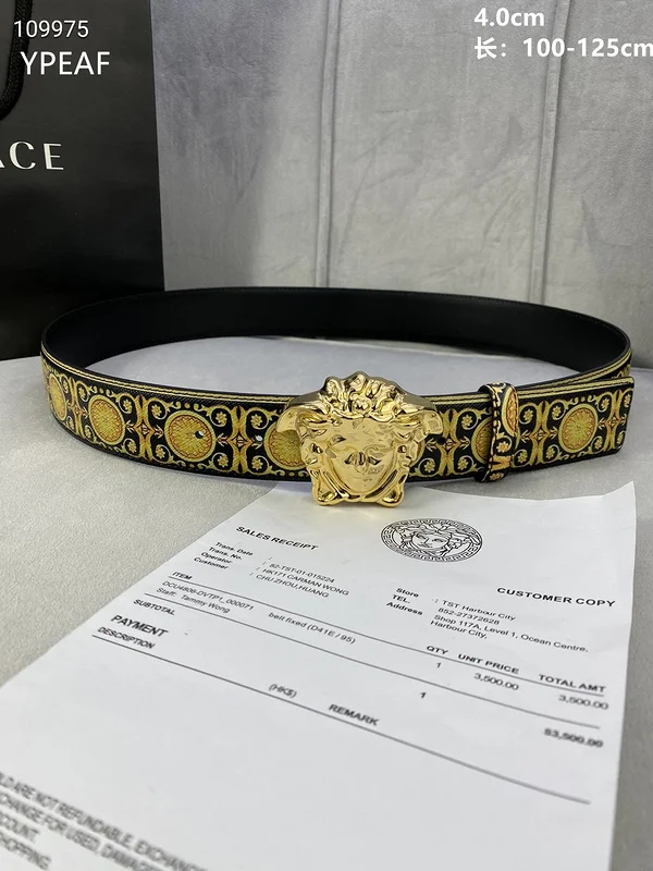 Versace Belt 40mmX100-125cm 8L20